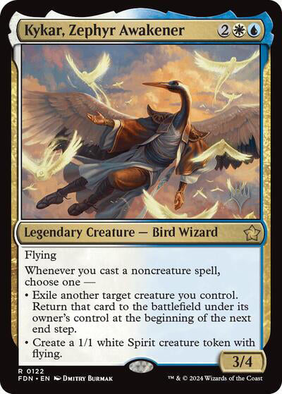 Kykar, Zephyr Awakener (Promo Pack) [Foundations Promos] | Exor Games Bridgewater