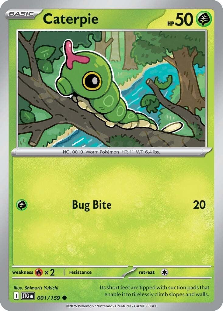 Caterpie (001/159) [Scarlet & Violet: Journey Together] | Exor Games Bridgewater