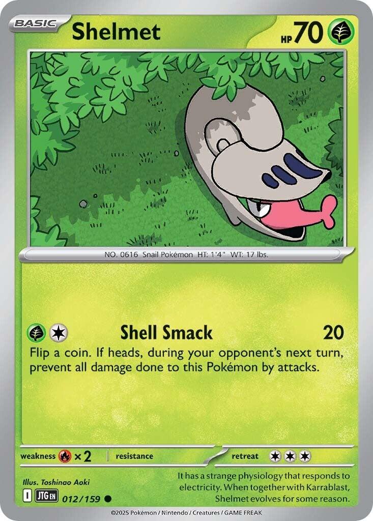 Shelmet (012/159) [Scarlet & Violet: Journey Together] | Exor Games Bridgewater