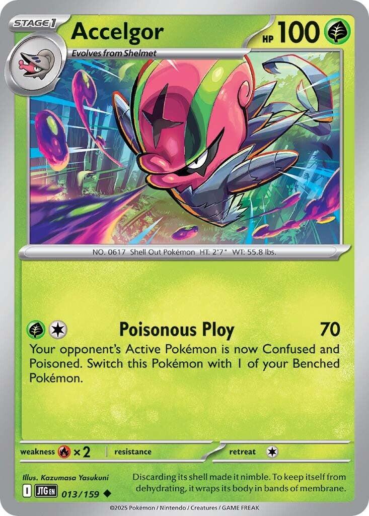 Accelgor (013/159) [Scarlet & Violet: Journey Together] | Exor Games Bridgewater