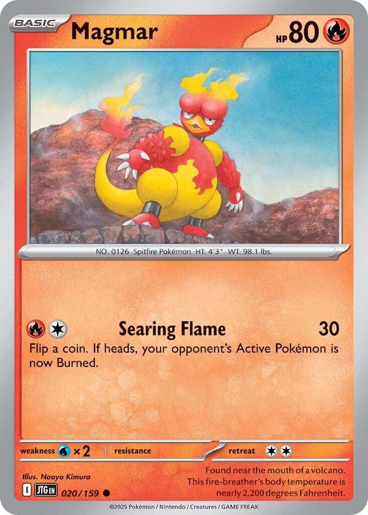 Magmar (020/159) [Scarlet & Violet: Journey Together] | Exor Games Bridgewater