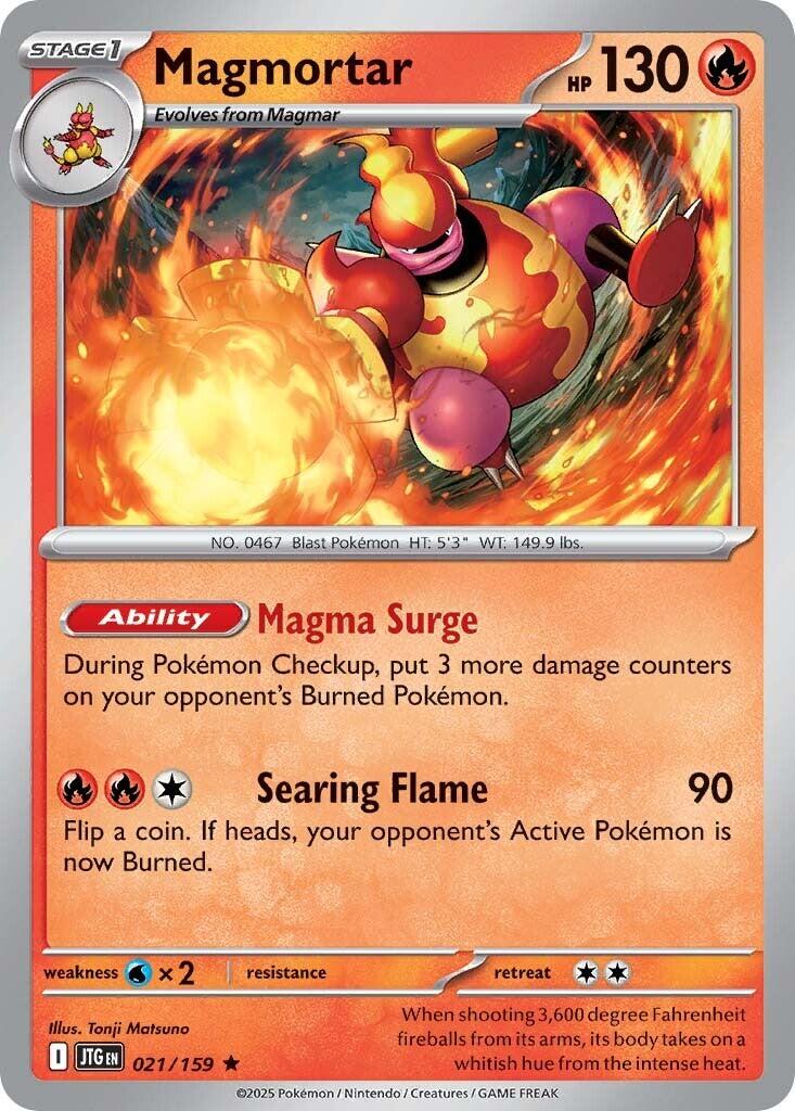 Magmortar (021/159) [Scarlet & Violet: Journey Together] | Exor Games Bridgewater