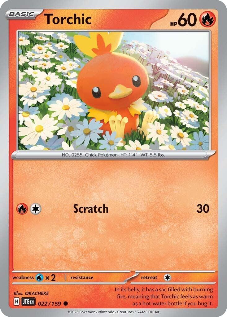 Torchic (022/159) [Scarlet & Violet: Journey Together] | Exor Games Bridgewater