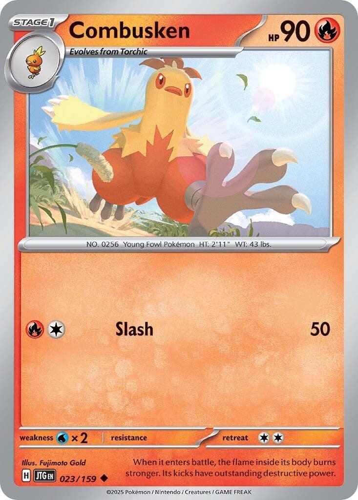Combusken (023/159) [Scarlet & Violet: Journey Together] | Exor Games Bridgewater