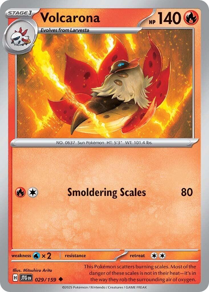 Volcarona (029/159) [Scarlet & Violet: Journey Together] | Exor Games Bridgewater