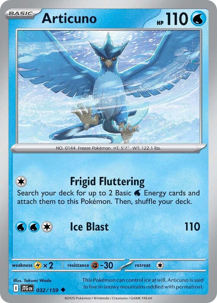 Articuno (032/159) [Scarlet & Violet: Journey Together] | Exor Games Bridgewater