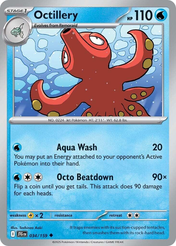 Octillery (034/159) [Scarlet & Violet: Journey Together] | Exor Games Bridgewater