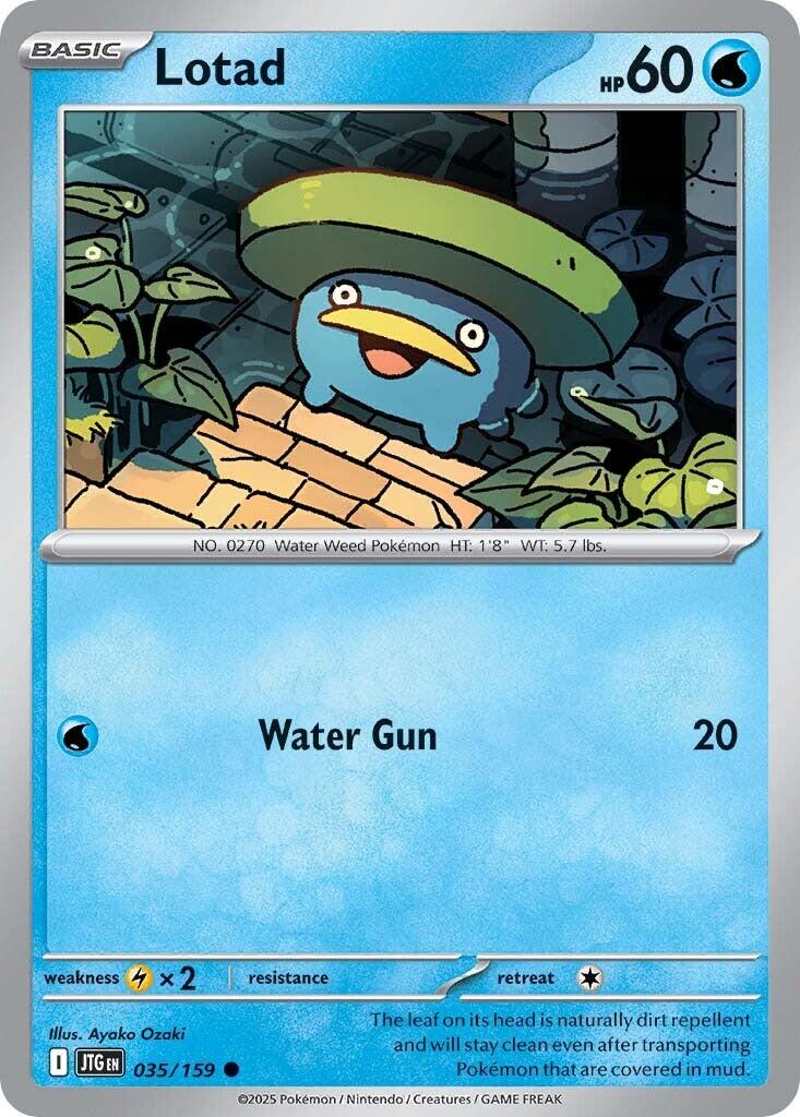 Lotad (035/159) [Scarlet & Violet: Journey Together] | Exor Games Bridgewater