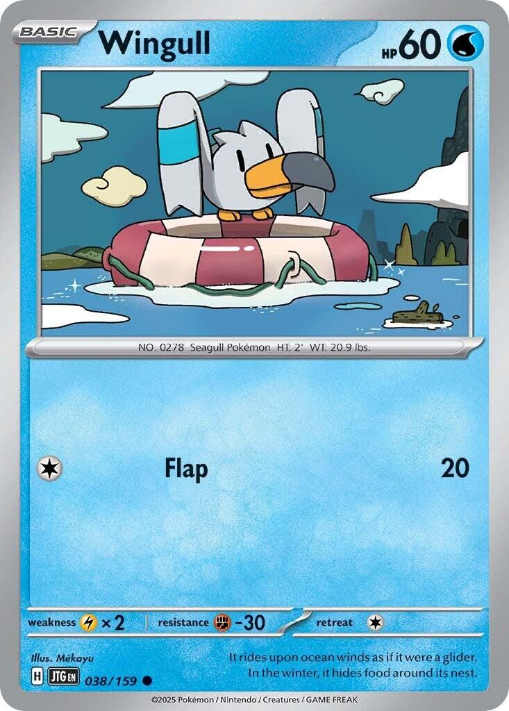 Wingull (038/159) [Scarlet & Violet: Journey Together] | Exor Games Bridgewater