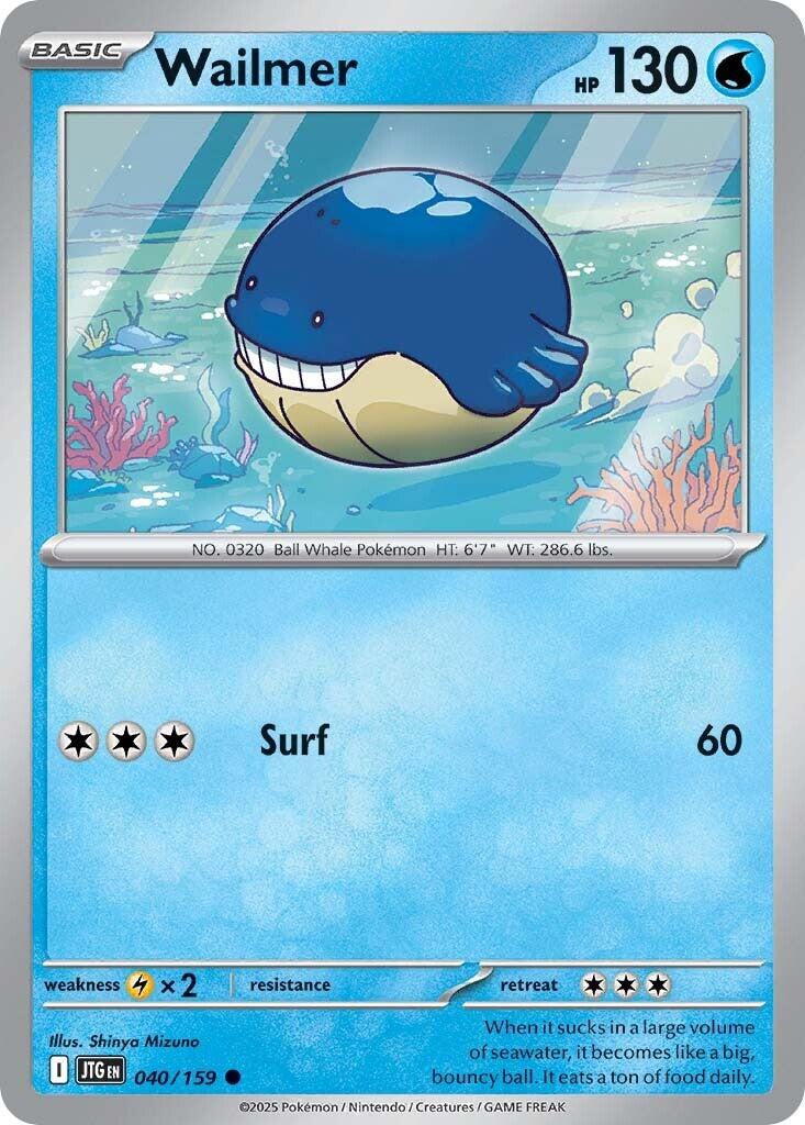 Wailmer (040/159) [Scarlet & Violet: Journey Together] | Exor Games Bridgewater