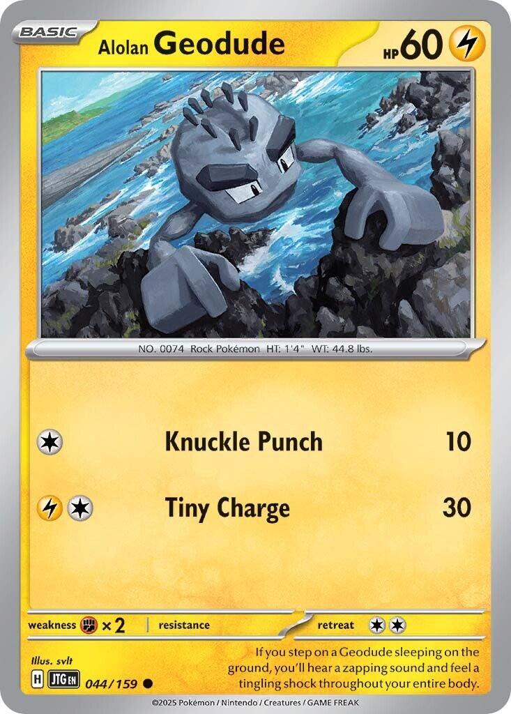 Alolan Geodude (044/159) [Scarlet & Violet: Journey Together] | Exor Games Bridgewater
