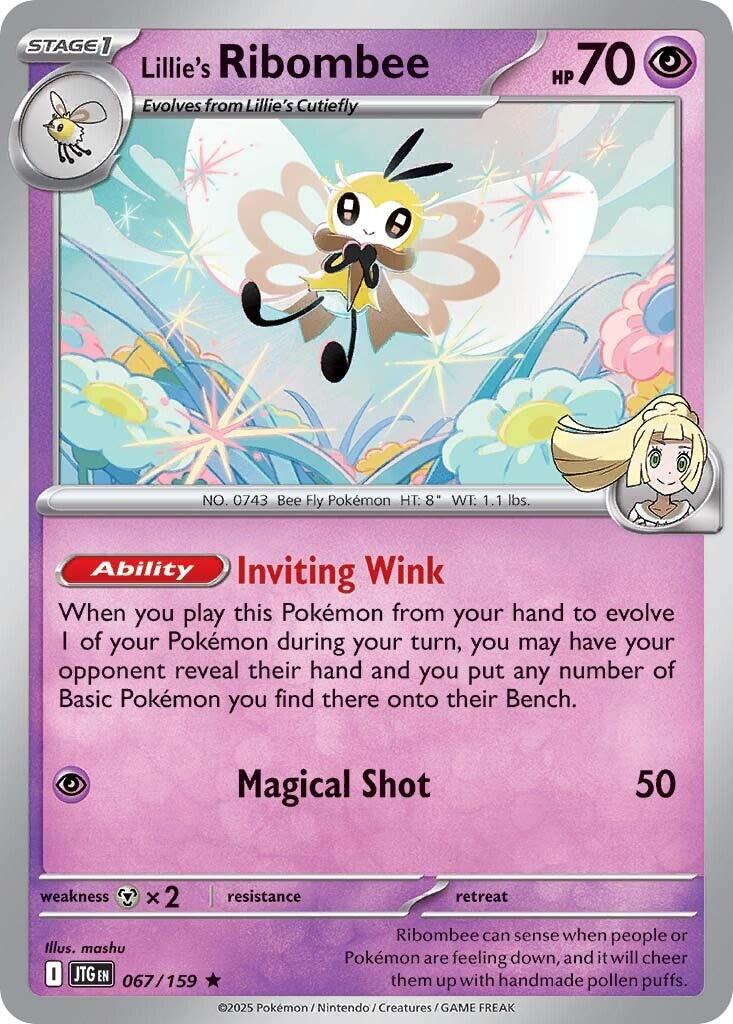Lillie's Ribombee (067/159) [Scarlet & Violet: Journey Together] | Exor Games Bridgewater