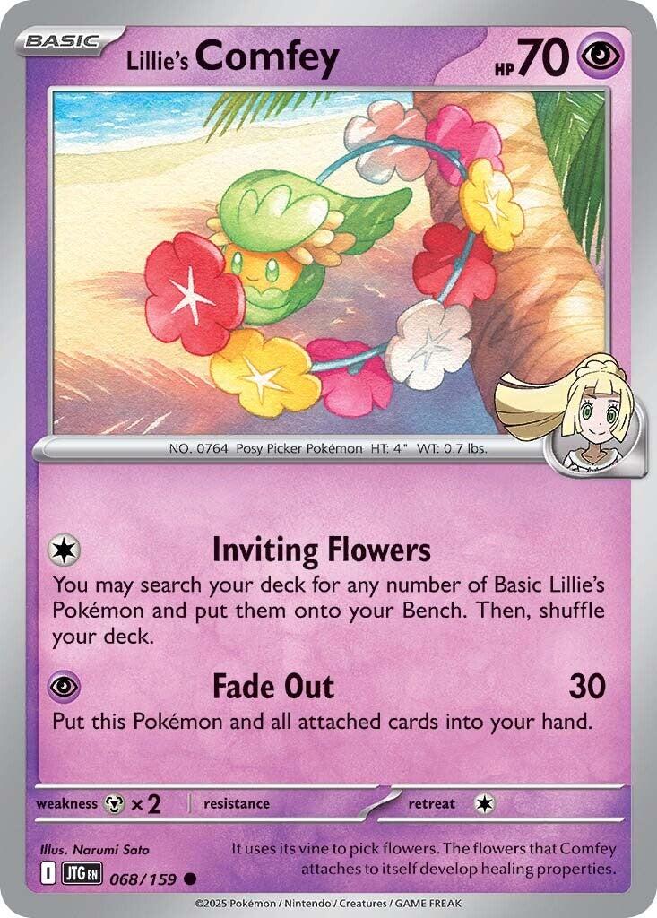 Lillie's Comfey (068/159) [Scarlet & Violet: Journey Together] | Exor Games Bridgewater