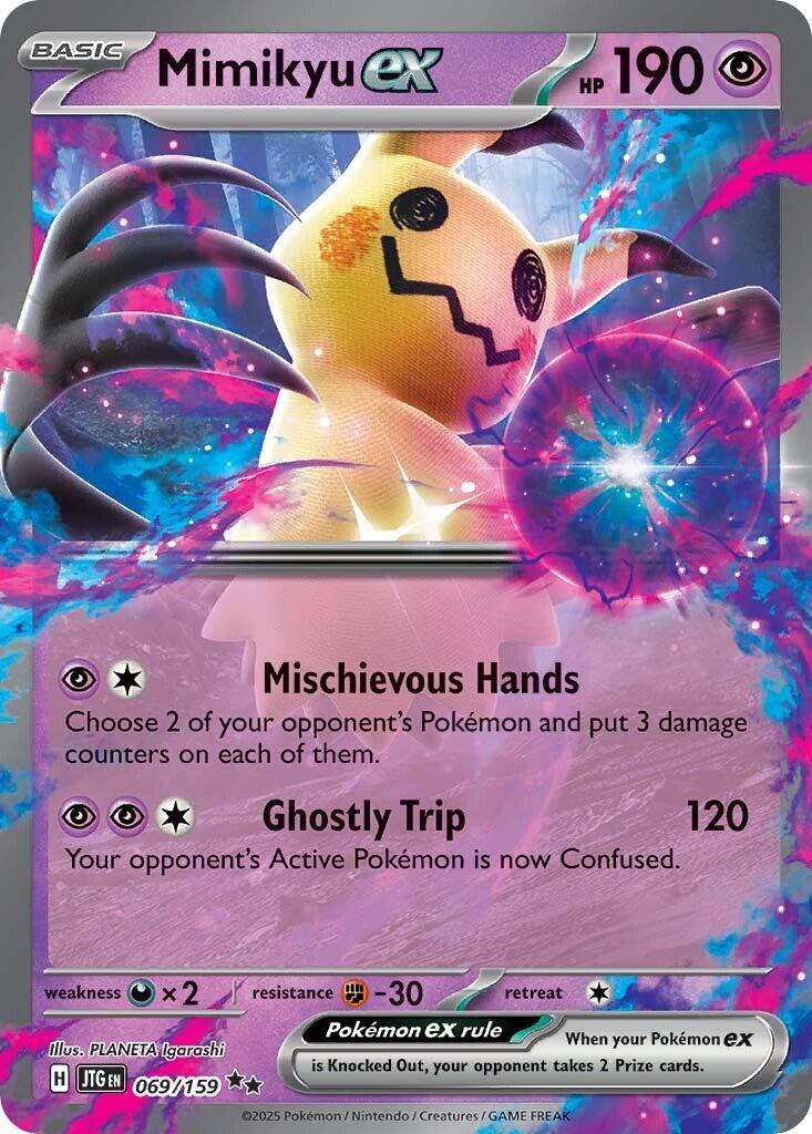 Mimikyu ex (069/159) [Scarlet & Violet: Journey Together] | Exor Games Bridgewater