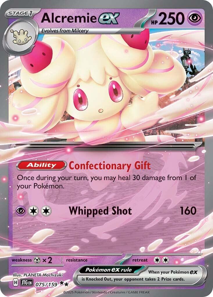 Alcremie ex (075/159) [Scarlet & Violet: Journey Together] | Exor Games Bridgewater