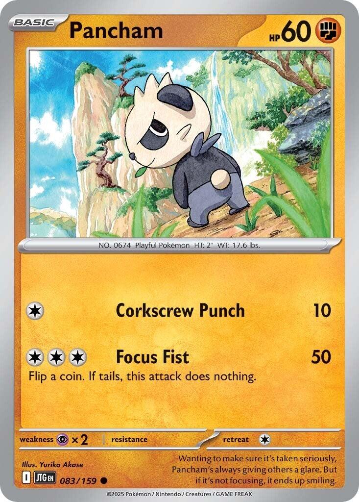 Pancham (083/159) [Scarlet & Violet: Journey Together] | Exor Games Bridgewater