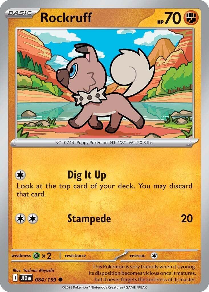 Rockruff (084/159) [Scarlet & Violet: Journey Together] | Exor Games Bridgewater