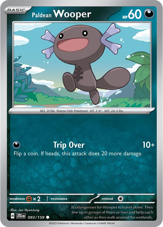 Paldean Wooper (093/159) [Scarlet & Violet: Journey Together] | Exor Games Bridgewater