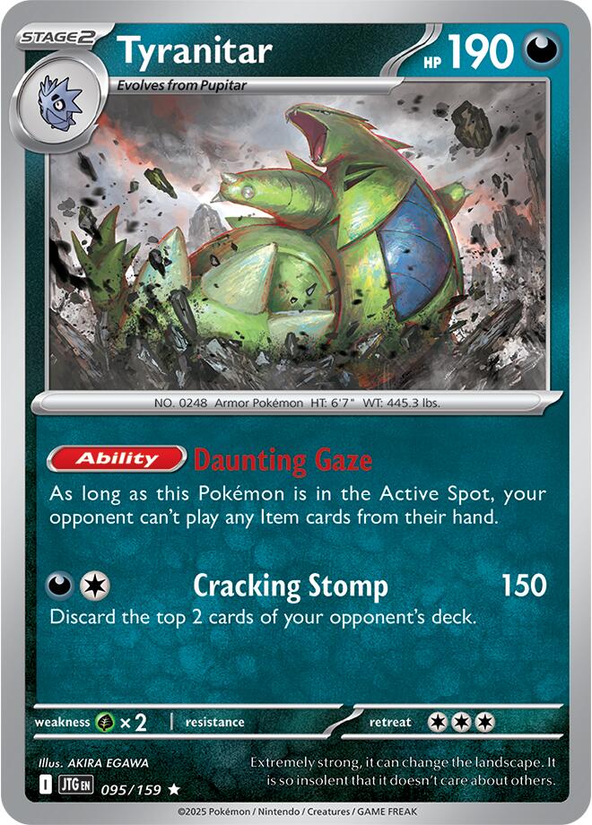 Tyranitar (095/159) [Scarlet & Violet: Journey Together] | Exor Games Bridgewater