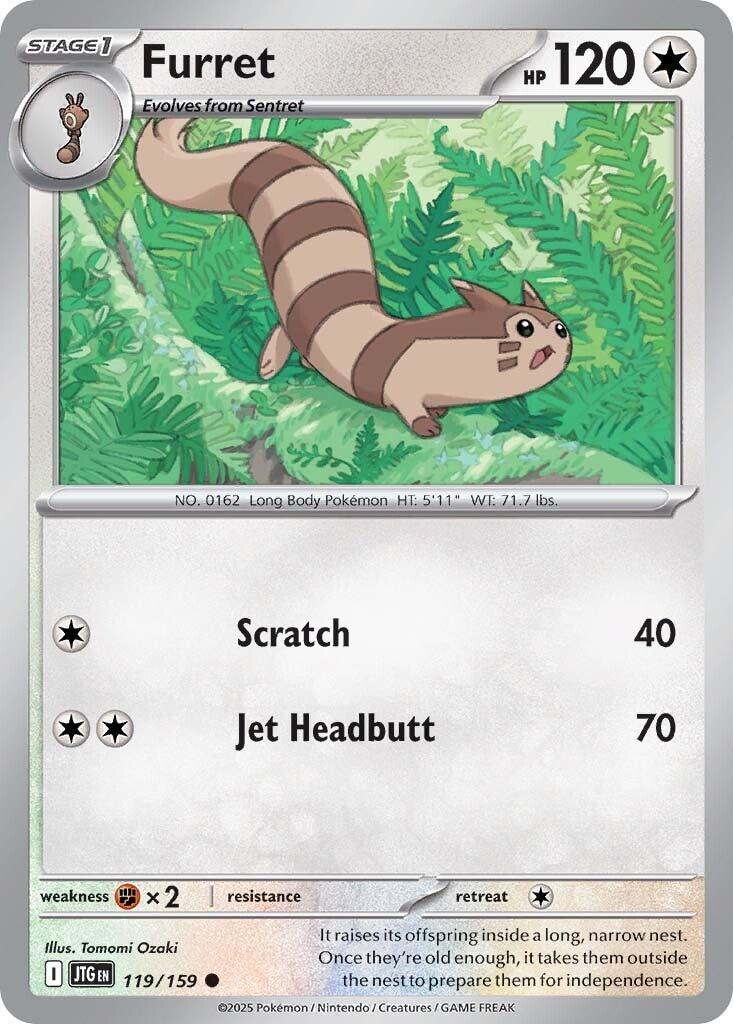 Furret (119/159) [Scarlet & Violet: Journey Together] | Exor Games Bridgewater