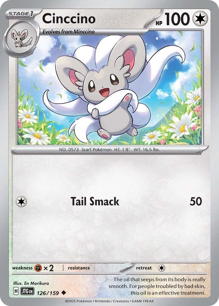 Cinccino (126/159) [Scarlet & Violet: Journey Together] | Exor Games Bridgewater