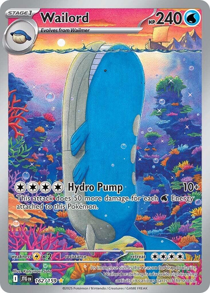 Wailord (162/159) [Scarlet & Violet: Journey Together] | Exor Games Bridgewater