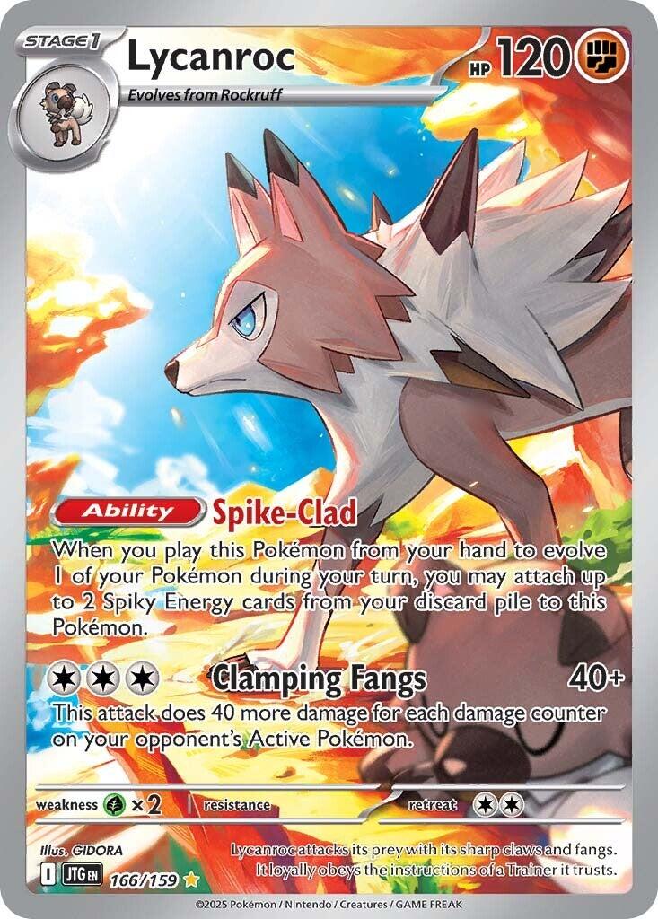 Lycanroc (166/159) [Scarlet & Violet: Journey Together] | Exor Games Bridgewater