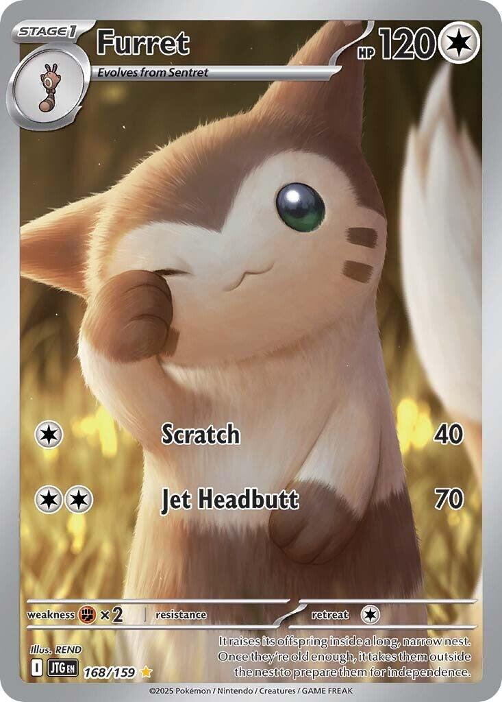 Furret (168/159) [Scarlet & Violet: Journey Together] | Exor Games Bridgewater