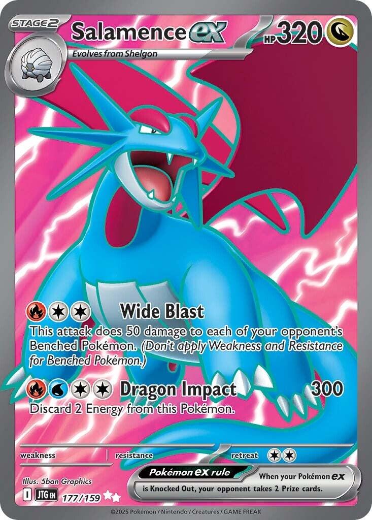 Salamence ex (177/159) [Scarlet & Violet: Journey Together] | Exor Games Bridgewater