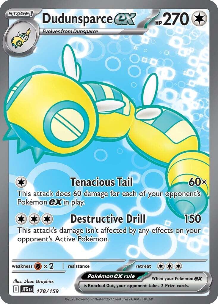 Dudunsparce ex (178/159) [Scarlet & Violet: Journey Together] | Exor Games Bridgewater