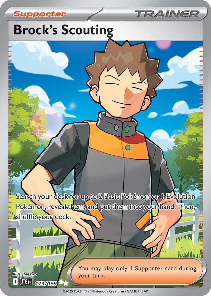 Brock's Scouting (179/159) [Scarlet & Violet: Journey Together] | Exor Games Bridgewater
