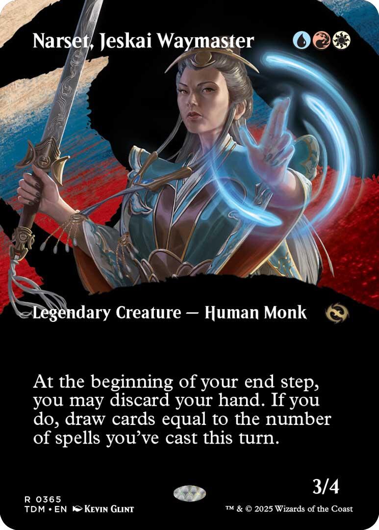 Narset, Jeskai Waymaster (Borderless) [Tarkir: Dragonstorm] | Exor Games Bridgewater