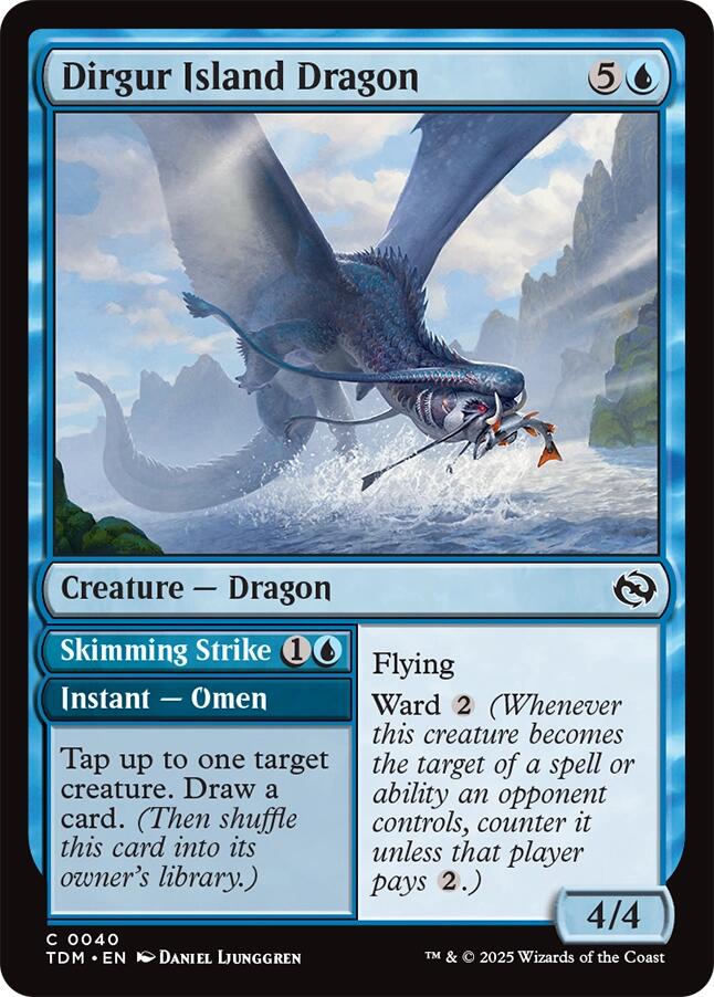 Dirgur Island Dragon [Tarkir: Dragonstorm] | Exor Games Bridgewater