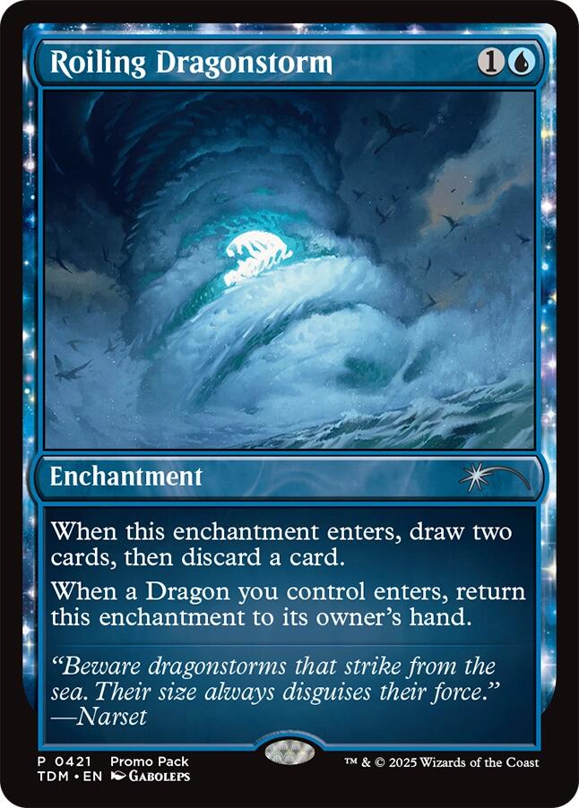 Roiling Dragonstorm [Tarkir: Dragonstorm Promos] | Exor Games Bridgewater