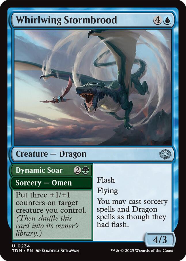 Whirlwing Stormbrood [Tarkir: Dragonstorm] | Exor Games Bridgewater