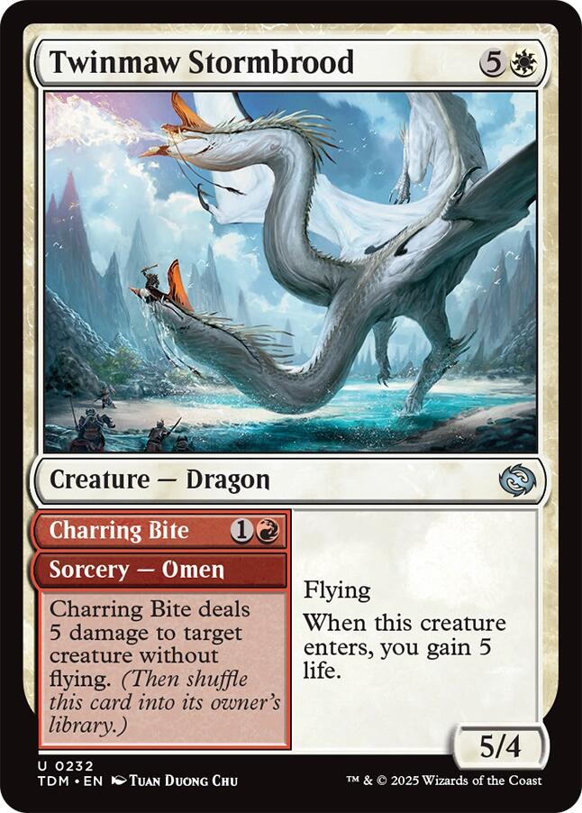 Twinmaw Stormbrood [Tarkir: Dragonstorm] | Exor Games Bridgewater