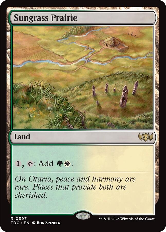 Sungrass Prairie [Tarkir: Dragonstorm Commander] | Exor Games Bridgewater