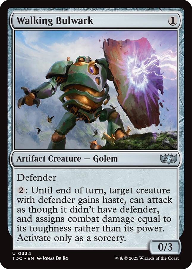 Walking Bulwark [Tarkir: Dragonstorm Commander] | Exor Games Bridgewater