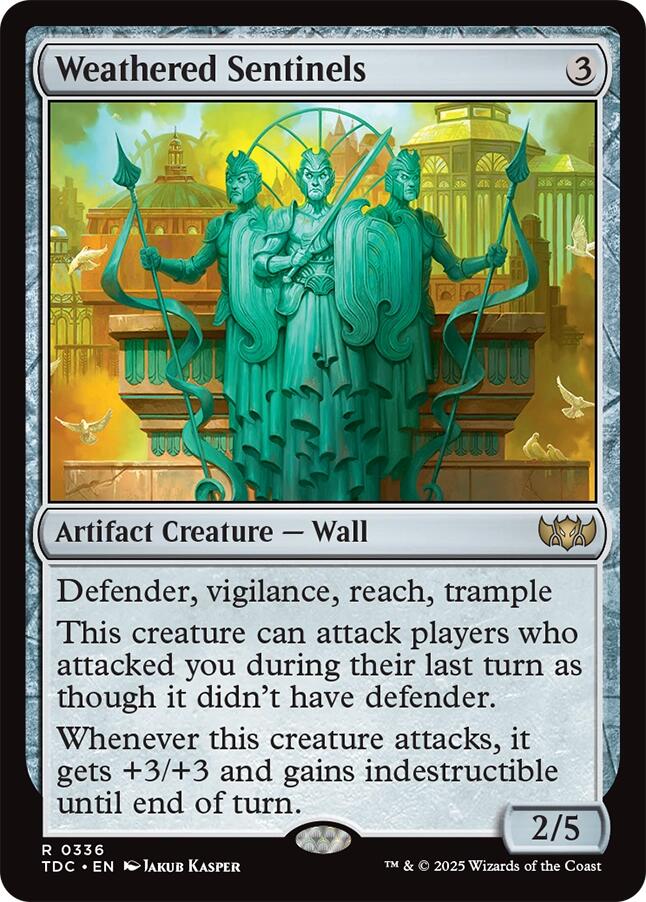 Weathered Sentinels [Tarkir: Dragonstorm Commander] | Exor Games Bridgewater
