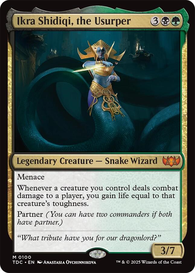 Ikra Shidiqi, the Usurper [Tarkir: Dragonstorm Commander] | Exor Games Bridgewater