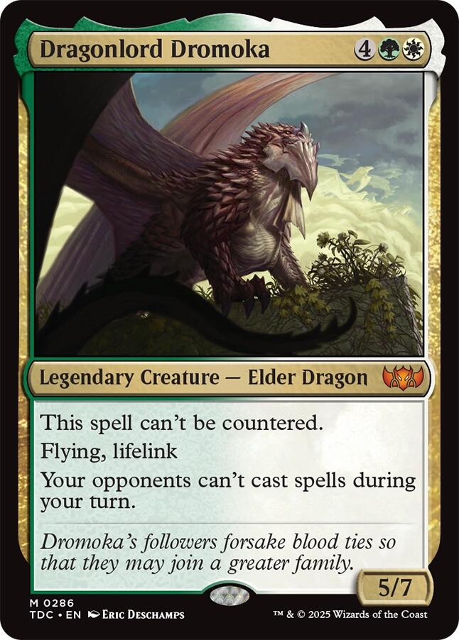 Dragonlord Dromoka [Tarkir: Dragonstorm Commander] | Exor Games Bridgewater