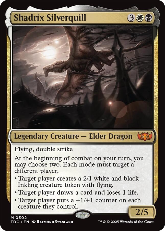Shadrix Silverquill [Tarkir: Dragonstorm Commander] | Exor Games Bridgewater