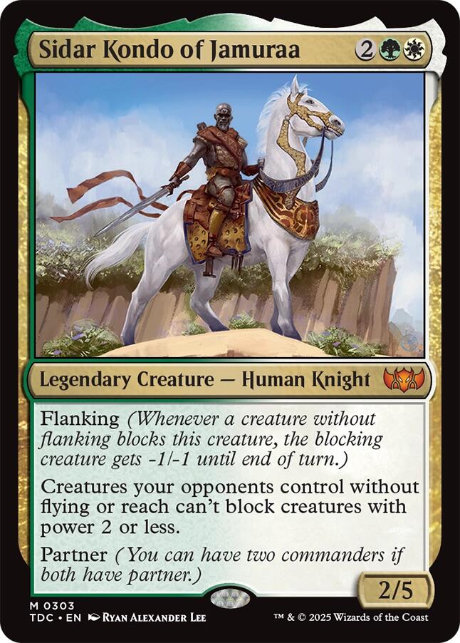 Sidar Kondo of Jamuraa [Tarkir: Dragonstorm Commander] | Exor Games Bridgewater