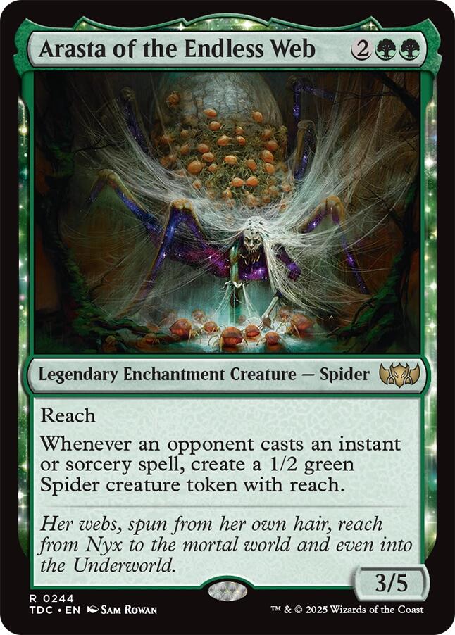 Arasta of the Endless Web [Tarkir: Dragonstorm Commander] | Exor Games Bridgewater
