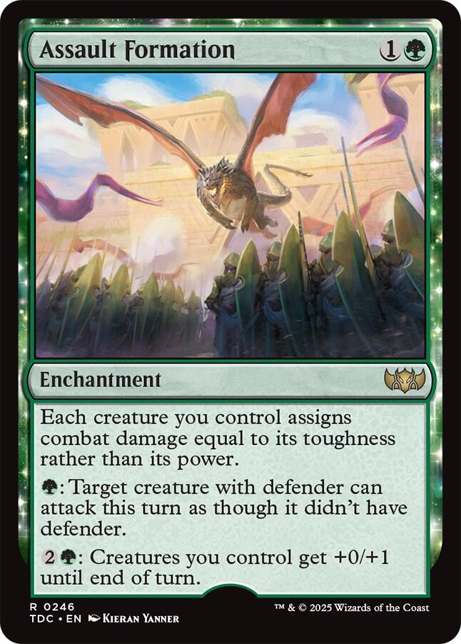 Assault Formation [Tarkir: Dragonstorm Commander] | Exor Games Bridgewater