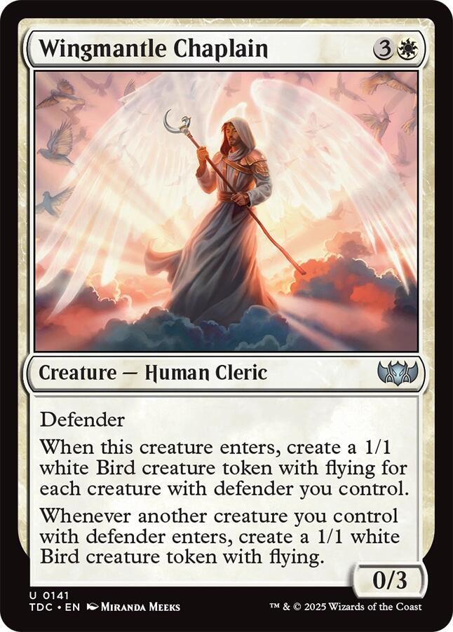 Wingmantle Chaplain [Tarkir: Dragonstorm Commander] | Exor Games Bridgewater