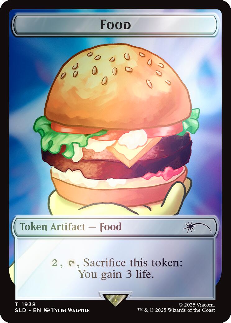 Food Token (1938) (Rainbow Foil) [Secret Lair Drop Series] | Exor Games Bridgewater