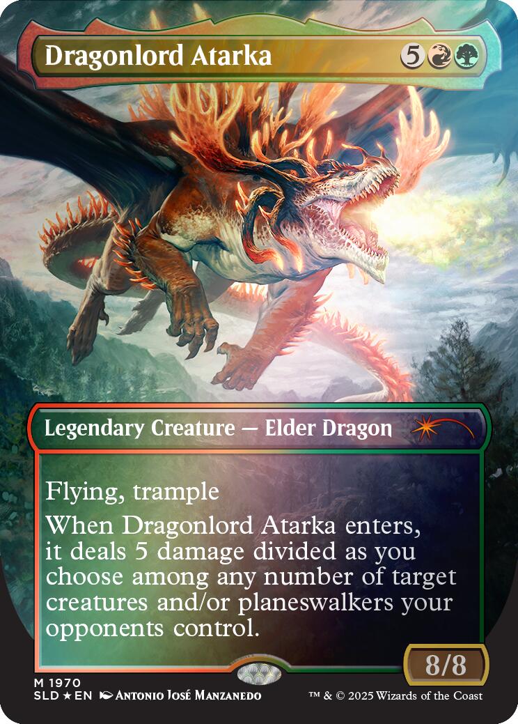 Dragonlord Atarka (Rainbow Foil) [Secret Lair Drop Series] | Exor Games Bridgewater