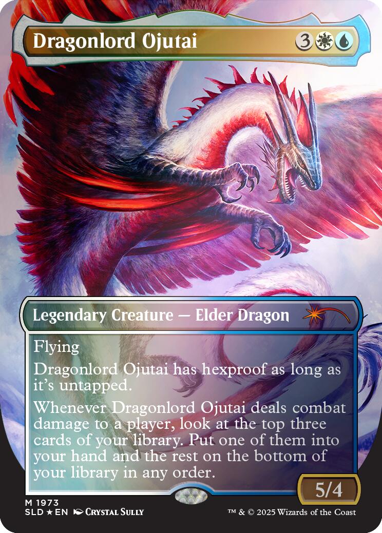 Dragonlord Ojutai (Rainbow Foil) [Secret Lair Drop Series] | Exor Games Bridgewater