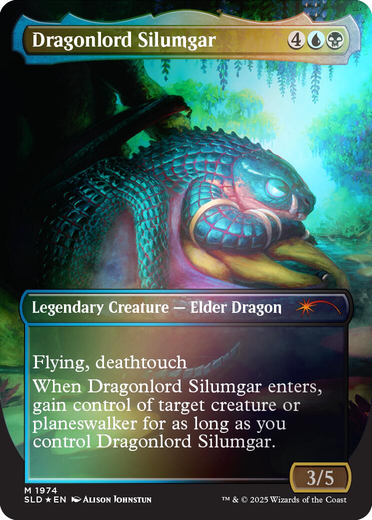 Dragonlord Silumgar (Rainbow Foil) [Secret Lair Drop Series] | Exor Games Bridgewater